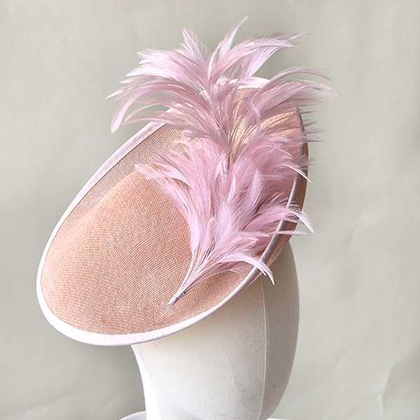 RM203 Feather Mount Hackle Feather Millinery Fascinators Hat Handcraft Headress for Millinery & Couture Hats – 80+ Colours | No MOQ