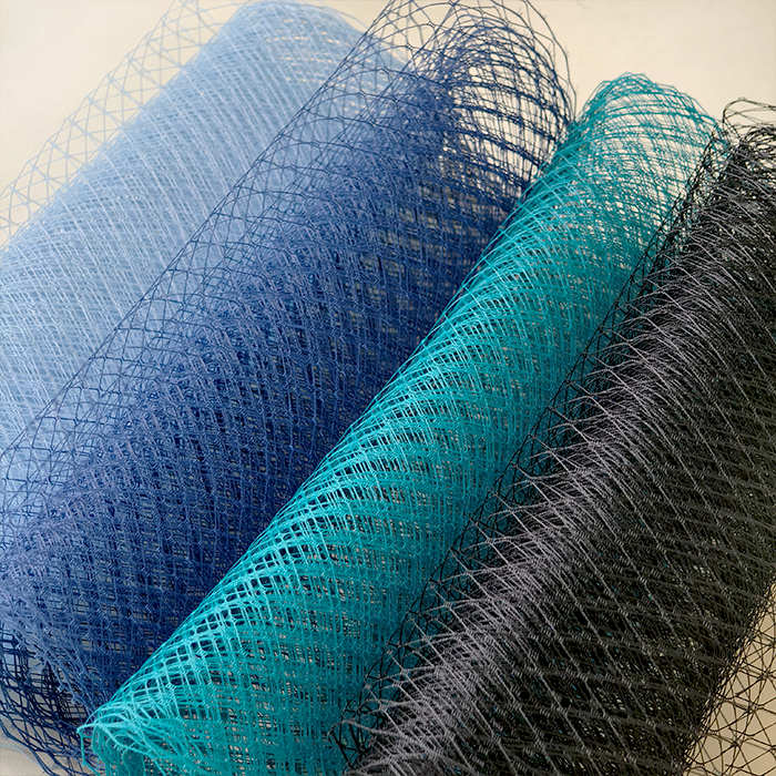 CH001 Premium Merry Widow Veiling - 9-inch Diamond Mesh Birdcage Netting for Millinery & Fascinators