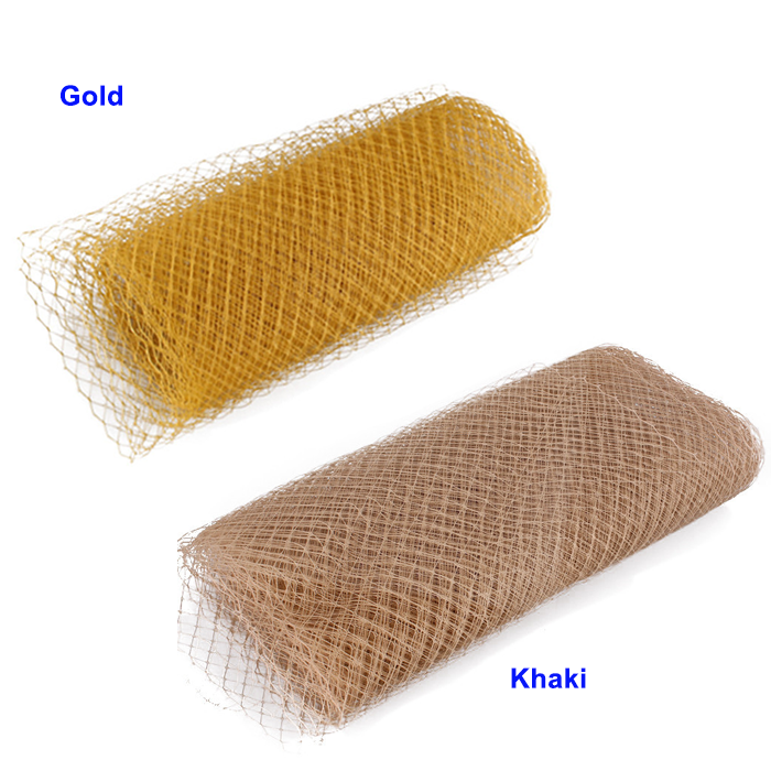 CH001 Premium Merry Widow Veiling - 9-inch Diamond Mesh Birdcage Netting for Millinery & Fascinators