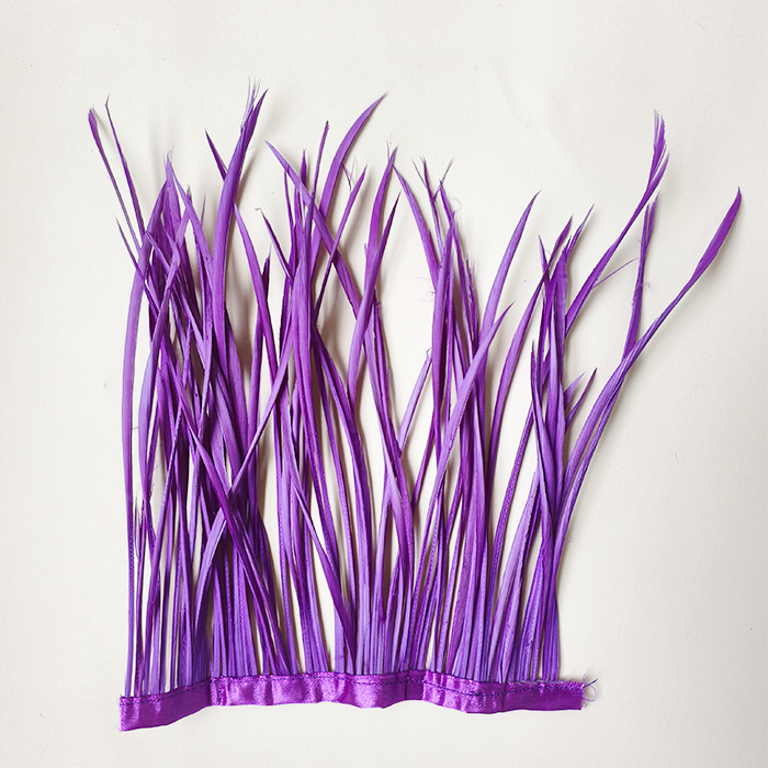 RF-GB Goose Biot Fringe 0.5 Meter Millinery Trim 80 colours