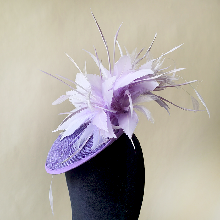 RM710 Feather Mount Goose Feather Millinery Fascinators Hat Handcraft Headress for Millinery & Couture Hats – 80+ Colours | No MOQ