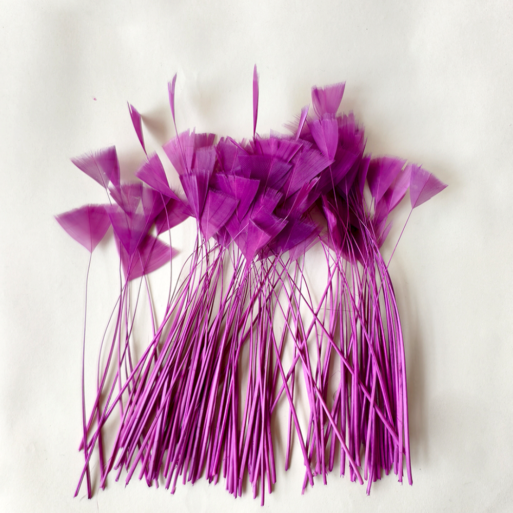 RL-LT01 Loose Turkey Feathers 16cm Triangle Wing Plumage 80 Colors 25pcs/pkt