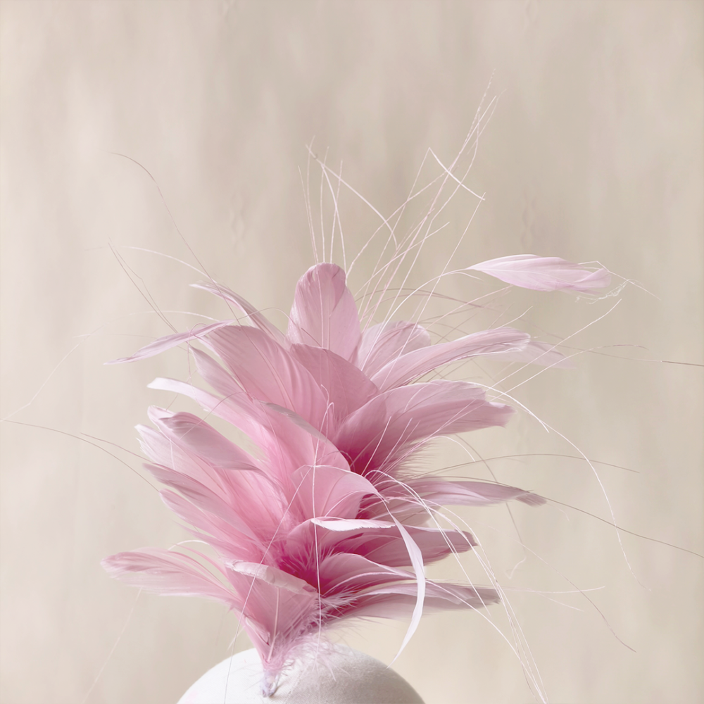 RM921 Feather Mount Goose Feather Millinery Fascinators Hat Handcraft Headress for Millinery & Couture Hats – 80+ Colours | No MOQ