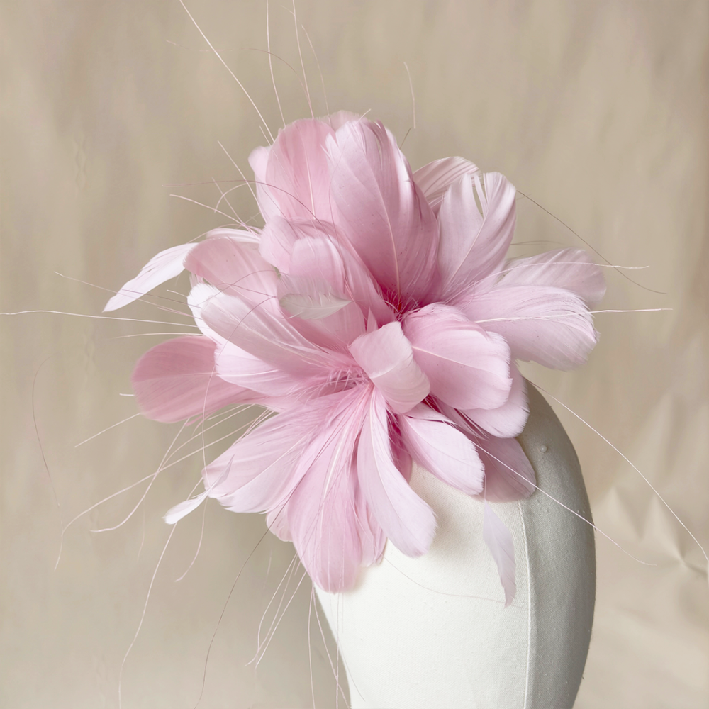 RM921 Feather Mount Goose Feather Millinery Fascinators Hat Handcraft Headress for Millinery & Couture Hats – 80+ Colours | No MOQ
