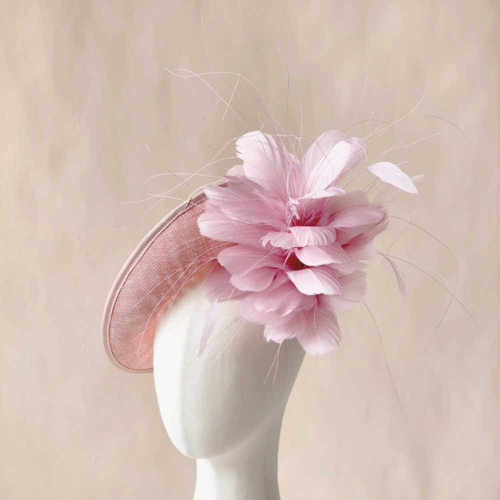 RM921 Feather Mount Goose Feather Millinery Fascinators Hat Handcraft Headress for Millinery & Couture Hats – 80+ Colours | No MOQ