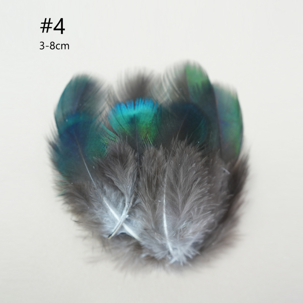 FEA1021 Small Iridescent Peacock Plumage Feathers for Ascot Derby Galway Millinery