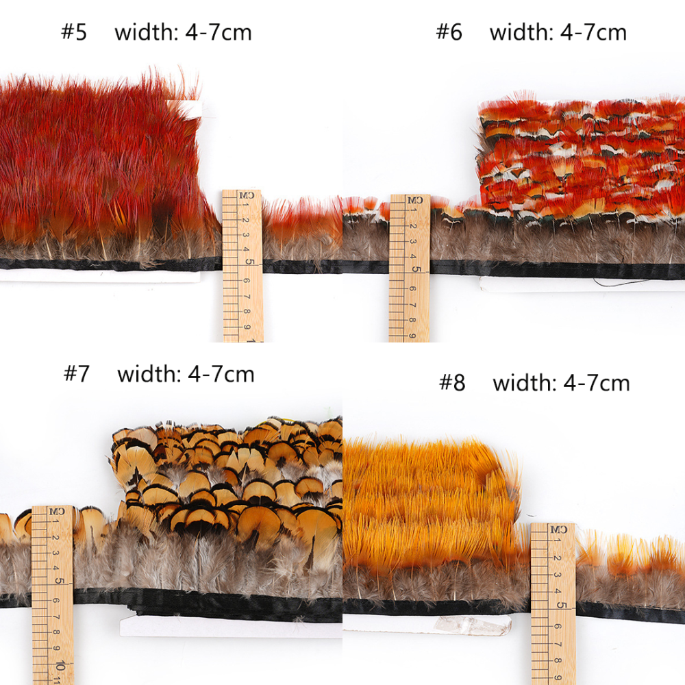 RF-PH01 Artisanal Small Feather Trimming Fringe Fine Natural Plumage for Millinery & Couture