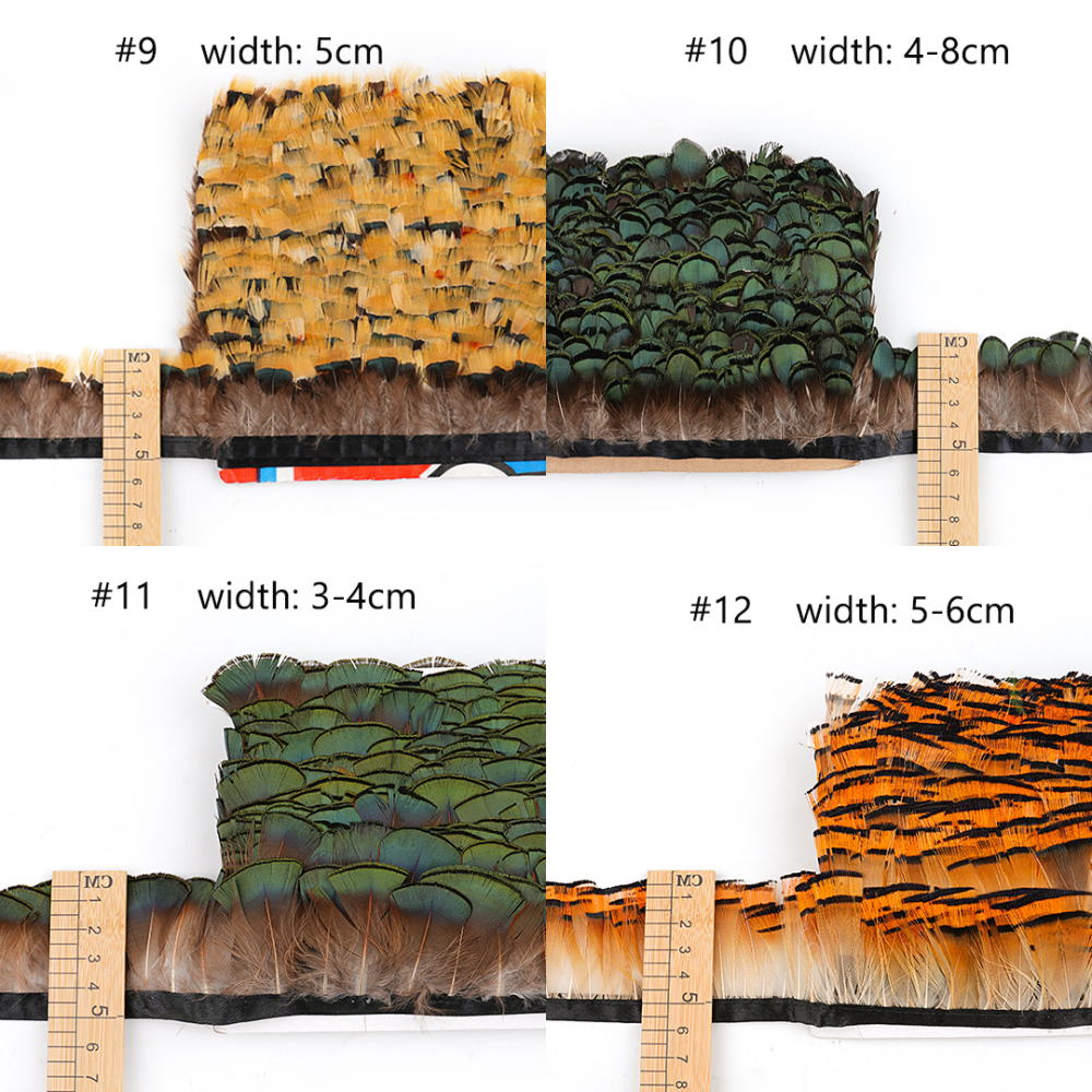 RF-PH01 Artisanal Small Feather Trimming Fringe Fine Natural Plumage for Millinery & Couture