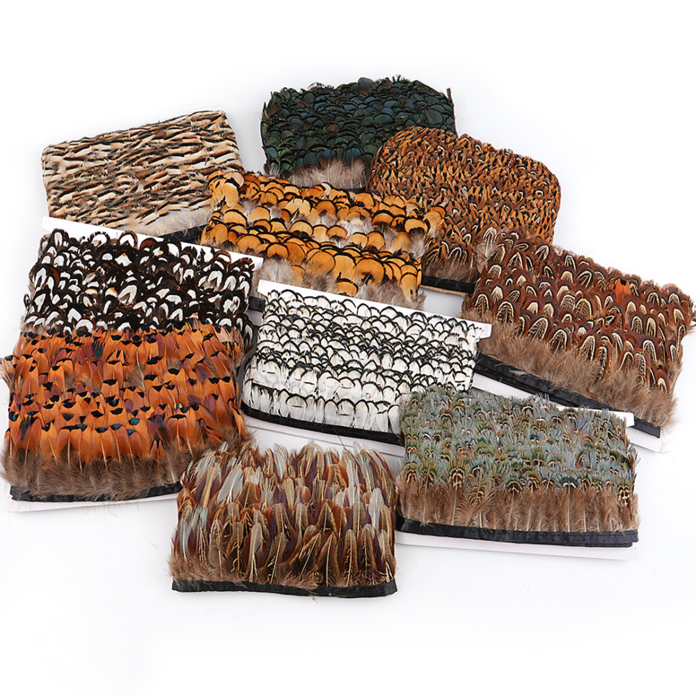 RF-PH01 Artisanal Small Feather Trimming Fringe Fine Natural Plumage for Millinery & Couture