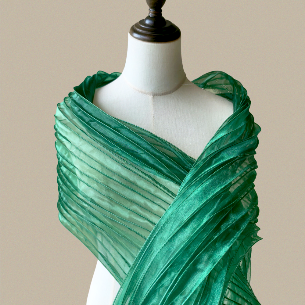 SFB1812 Structured Wired Organza Fabric for Millinery & Couture 55cm Wide One Yard