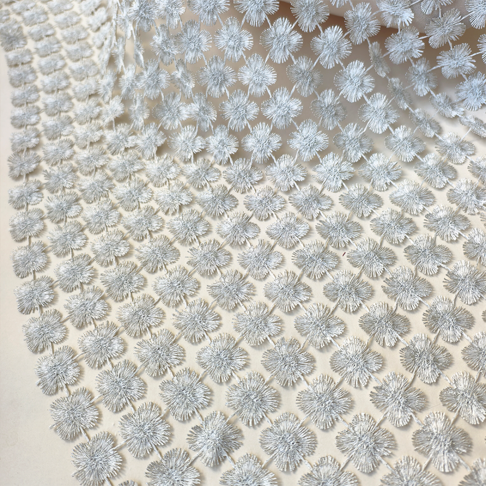 SFB1838 Daisy Guipure Lace Fabric By The Yard for Royal Ascot, Derby & Melbourne Cup