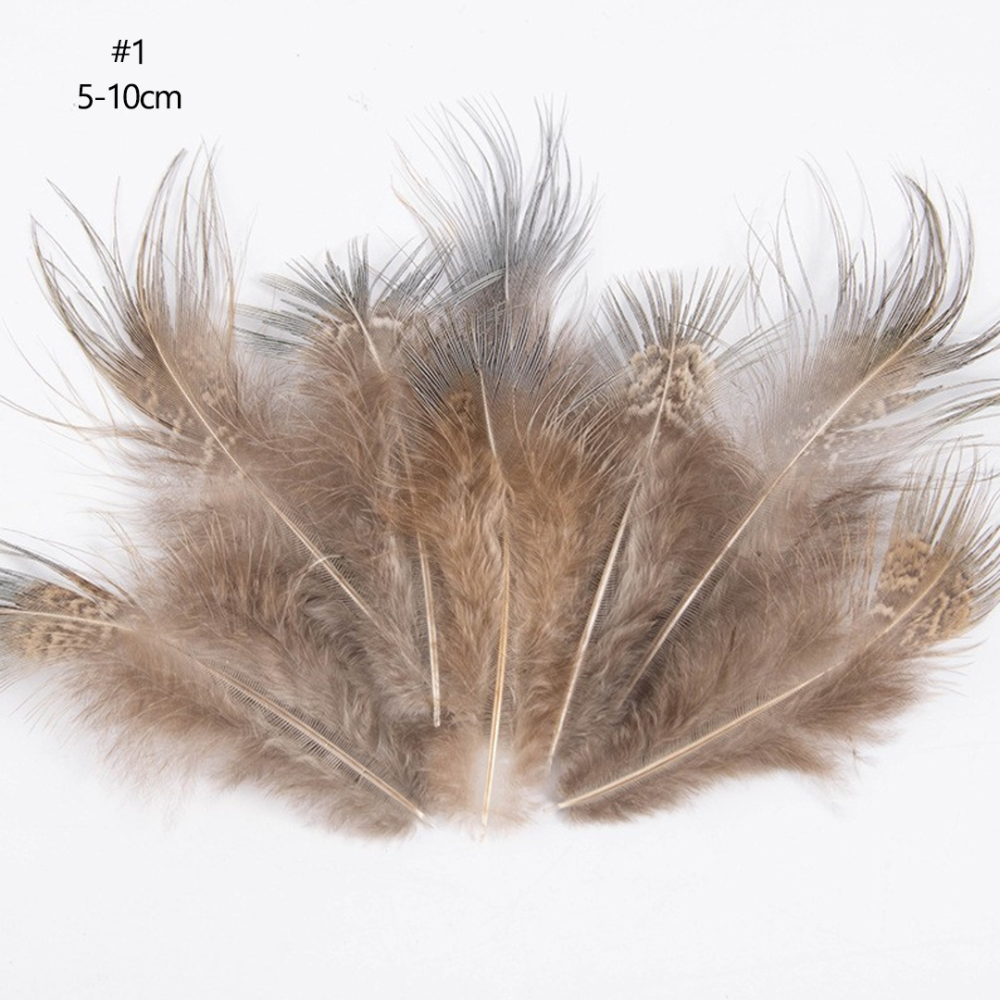 FEA1021-PH03 Fringed-Tip Pheasant Feathers for Couture Millinery & Derby Hats 50pcs/ pack