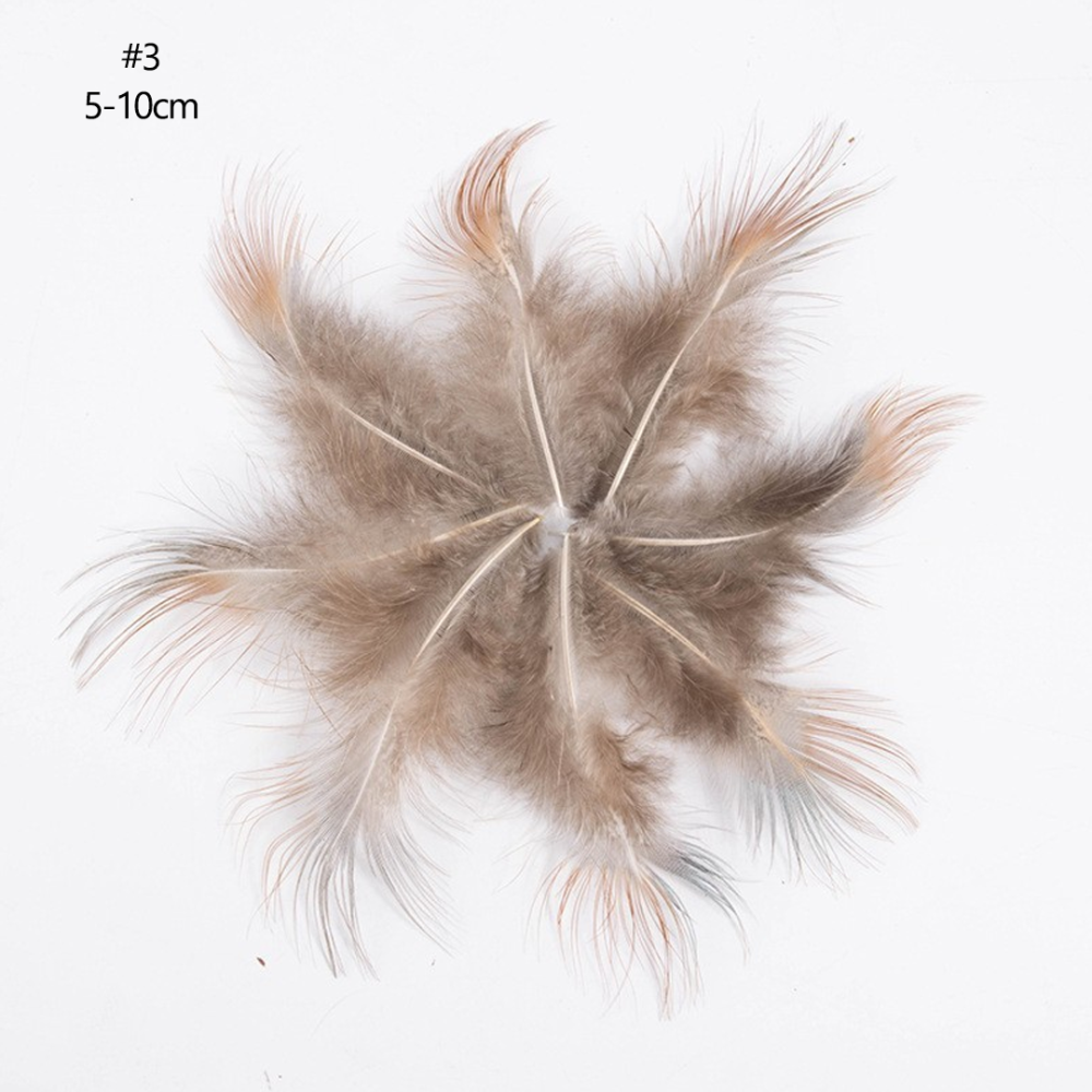 FEA1021-PH03 Fringed-Tip Pheasant Feathers for Couture Millinery & Derby Hats 50pcs/ pack