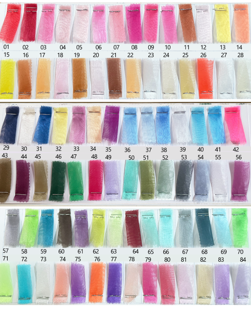 SFB1812 Structured Wired Organza Fabric for Millinery & Couture 55cm Wide One Yard