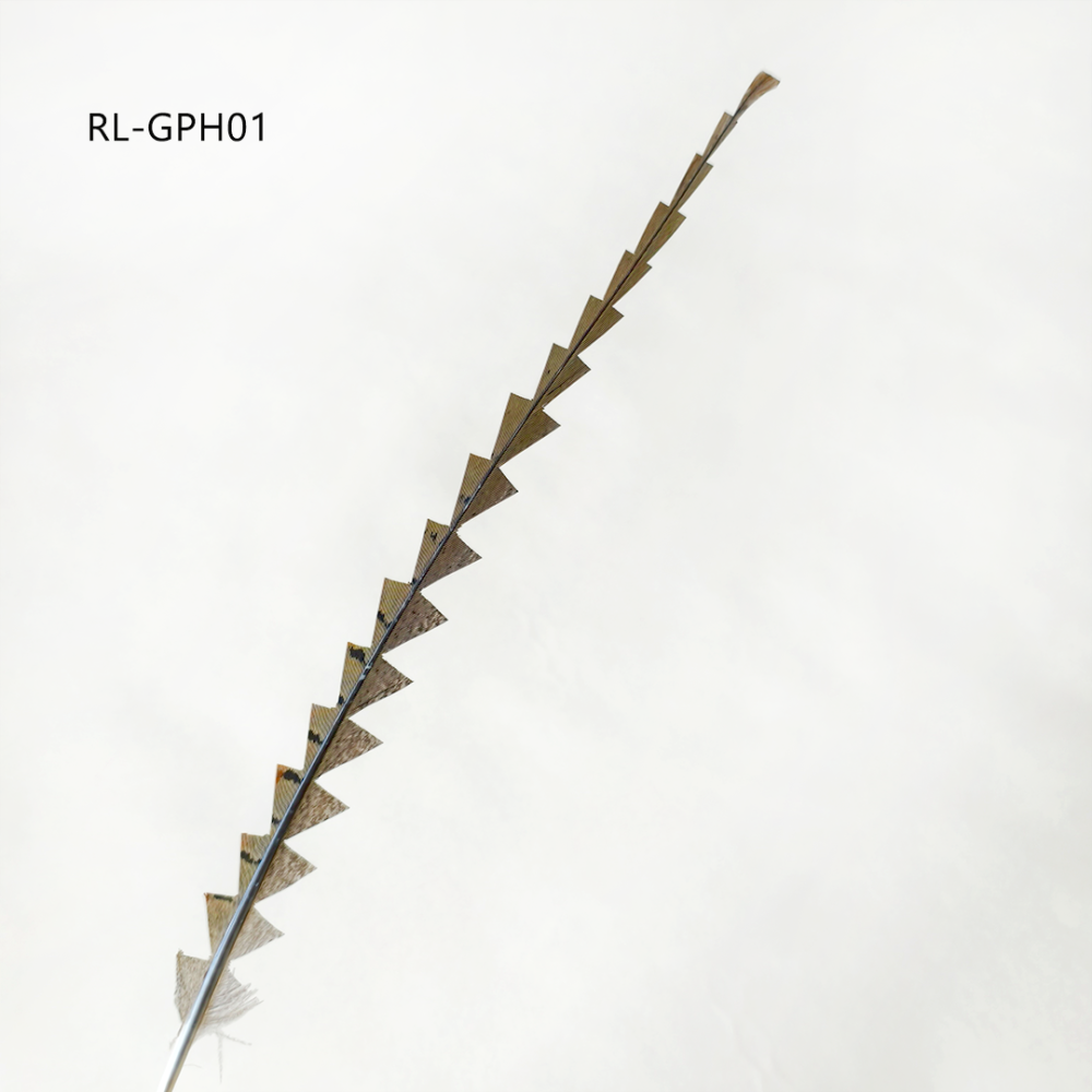 RL-GPH Geometric Trimmed Triangle & Diamond Pheasant Feathers for Couture Millinery