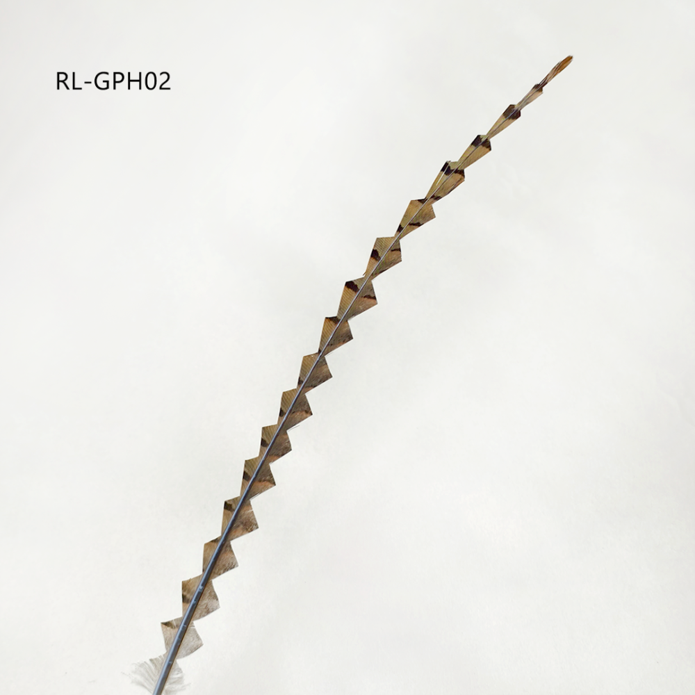 RL-GPH Geometric Trimmed Triangle & Diamond Pheasant Feathers for Couture Millinery
