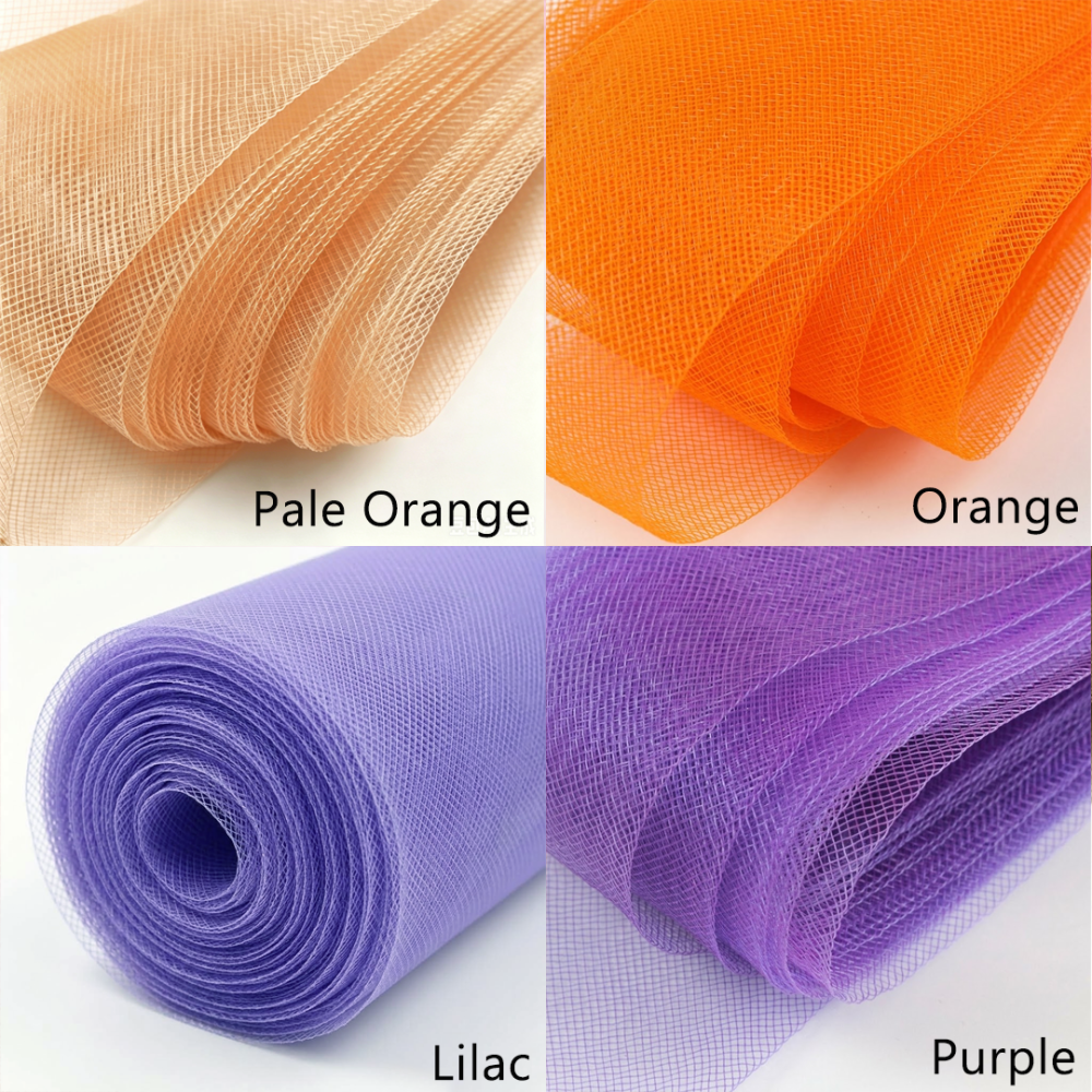 CH005 Flexible Diamond Mesh Crinoline 12cm Width for Couture Bridal & Derby Millinery