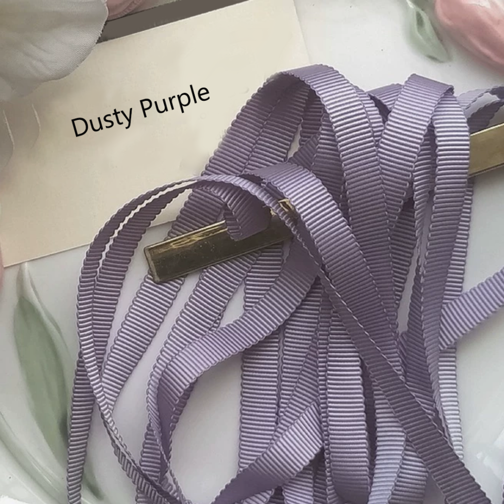 RBN001 Ribbed Petersham Millinery Ribbon Polyester Hat Trim for Couture & Racewear Headwear 2 Meters