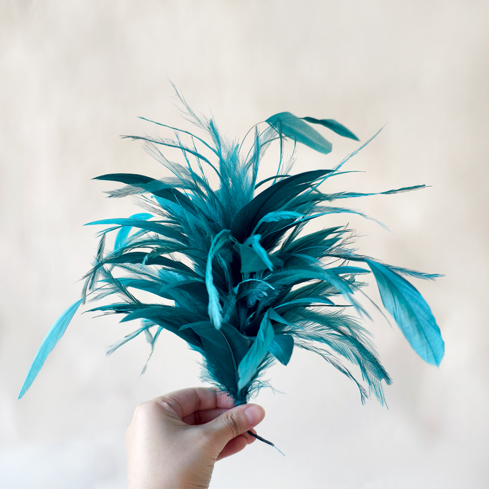 RM905 Feather Mount Goose Feather Millinery Fascinators Hat Handcraft Headress for Millinery & Couture Hats – 80+ Colours | No MOQ