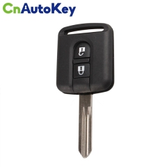 CN027024 Uncut Remote key Fob 2 Button 433MHz 4D60 Chip for Nissan Micra K12