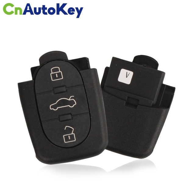 CN008002 For Audi A6 TT New 3 Button Flip Key Remote Fob 433MHZ 4D0 837 231 K