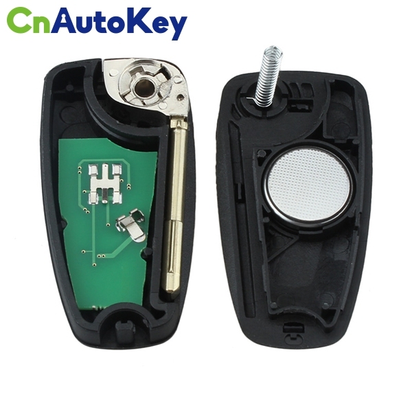 CN018035 Folding Remote Key Fob 3B 433MHZ 4D63 Chip Fit For Ford Focus Mondeo Fiesta