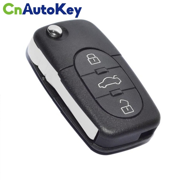 CN001003 1j0 959 753 B 1jo959753b Flip Key Remote Transmitter For Vw Passat Golf Beetle 1999-2001