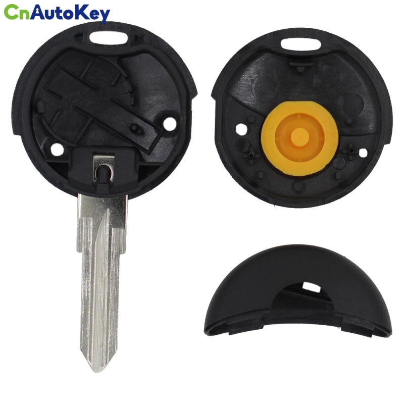 CS002002 1 Button Remote Car Key Shell For Benz Smart Fortwo 1998-2012 Replacement Car Key Case Uncut Blade Flip Car Key Cover