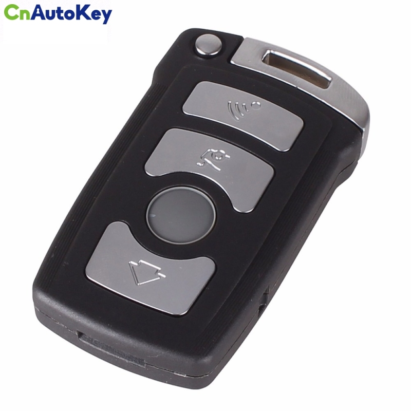 CS006005 4 Button Fob Case For BMW 7 Series E65 E66 E67 E68 745i 745Li 750i 750Li 760i Remote Key With Small Key With Logo