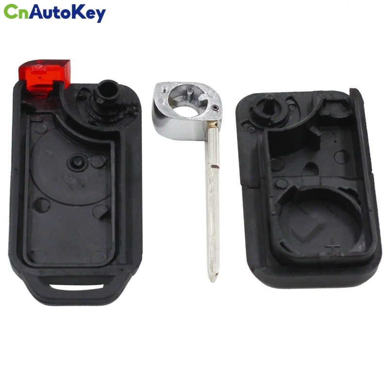 CS002003 1 Button Replacement Remote Flip Folding Car Key Shell For Mercedes Benz W168 W124 W202 1984-2004 A C E For Two Smart