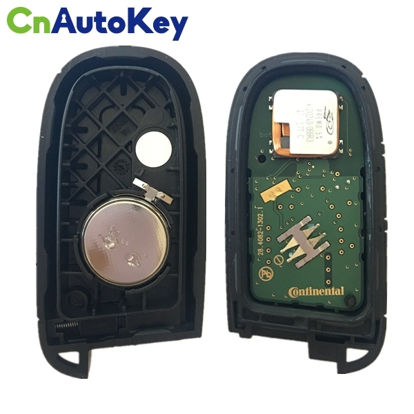 CN086009 3Buttons Smart Remote Control Key 433mhz 4A Chip Keyless Entry SIP22 Blade for Jeep Renegade M3N-40821302