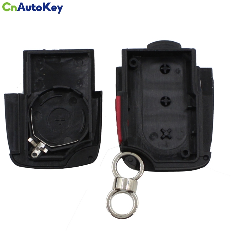 CS008008 4 Buttons Remote Flip Folding Key Shell Case Keyless Fob For Audi A4 A6 A8 TT Quattro S4 S6 S8 3+1 Panic CR2032
