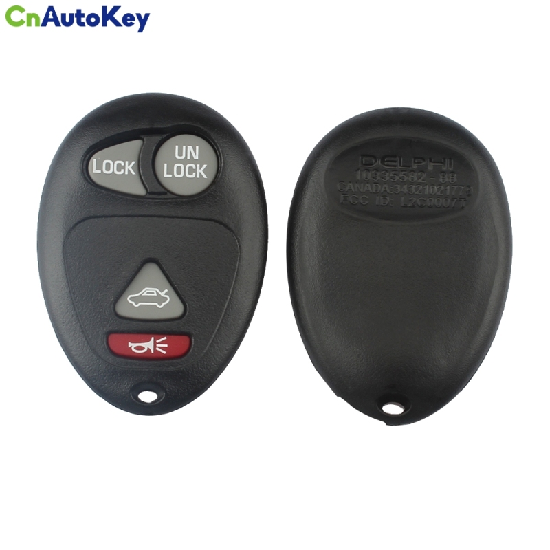 CN013003 Remote Keyless Entry Key Fob Shell For BUICK Transmitte Clicker Control Alarm 10335582-88 9364556-4575 L2C0007T