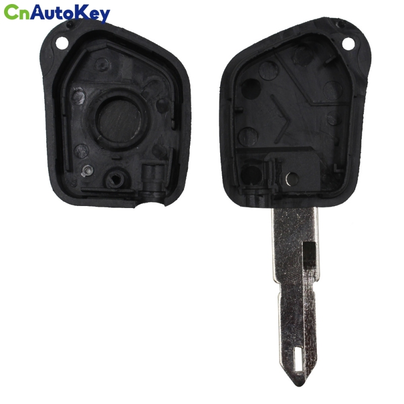 CS009013 Replacements 1 Button Remote Car Key Shell For Peugeot 206 207 306 406 Uucut Blade