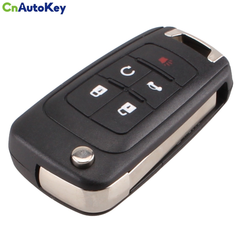 CS013006 5 Buttons Flip Folding Remote Key Shell For Buick Excelle Verano La Crosse Regal Car Alarm Housing Keyless Entry Fob Case