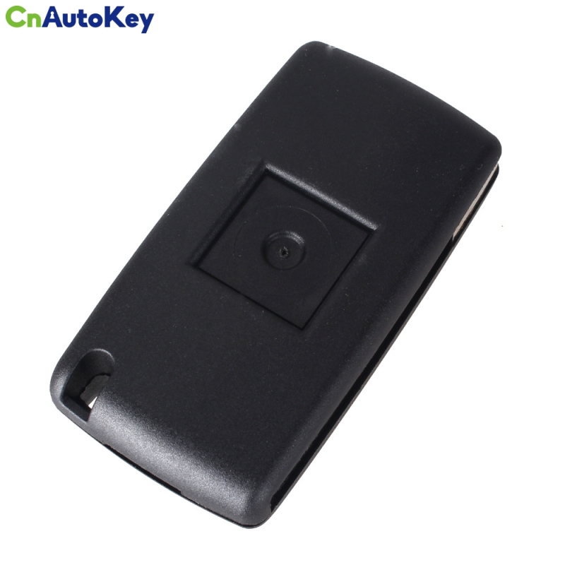 CS009027 3 Button Remote Flip Folding Key Shell Case Fob For Peugeot 407 307 607 CE0523 Blank Without Groove Key Cover Case