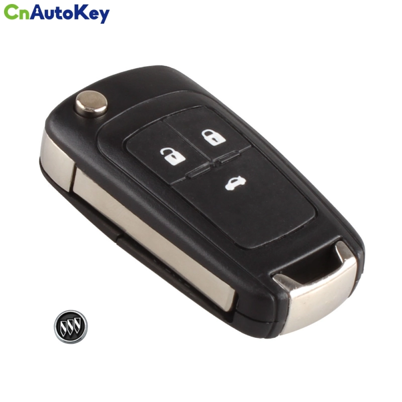 CN013016 Flip Folding Remote Key 3 Button For Buick Hideo GT 315MHZ ID46 Chip with HU100 Blade