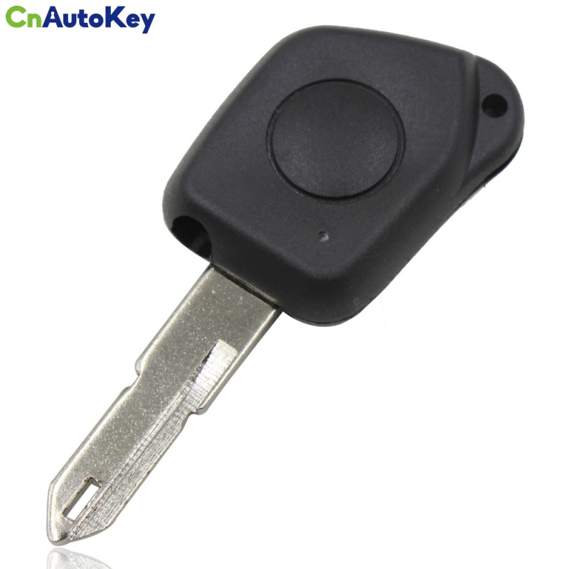 CS009013 Replacements 1 Button Remote Car Key Shell For Peugeot 206 207 306 406 Uucut Blade