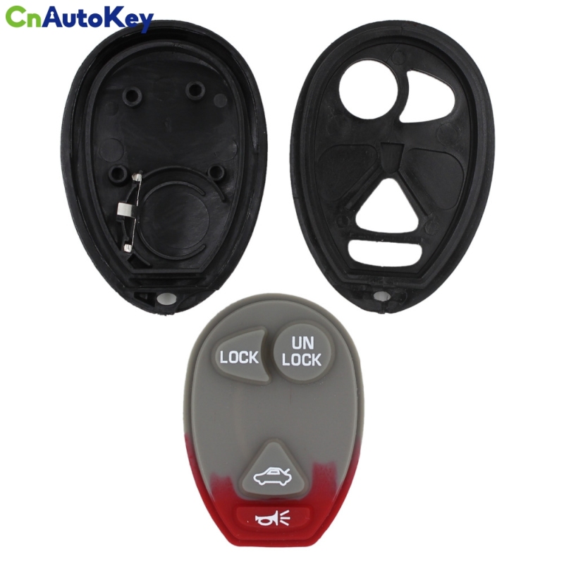 CS013003 4 (3+1) Buttons New Remote Car Key Shell Case Fob For GMChevyBuick Rendezvous 2002 - 2007