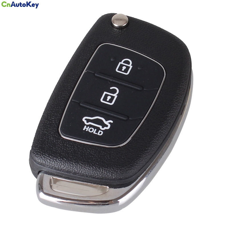 CS020009 3 Buttons Flip Folding Remote Key Shell Fob Key Case For Hyundai Mistra ix35 ix45 Series 2 Verna With LOGO