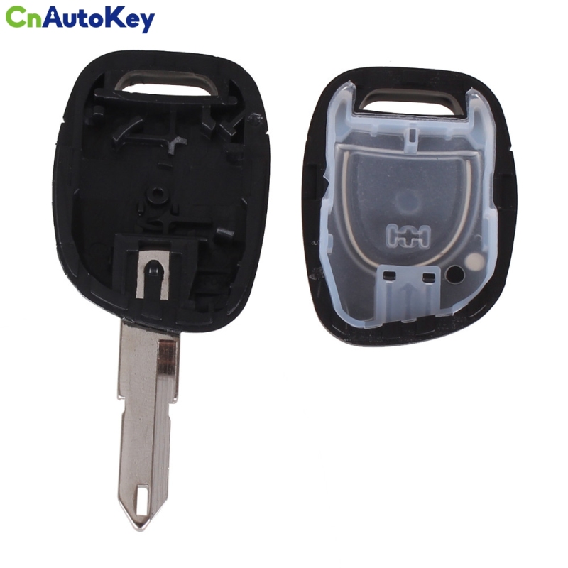 CS010002 New 1 Button Uncut Blade Remote Car Key Shell For Renault Twingo Clio Kangoo Master NO Chip Keyless Entry Fob Case