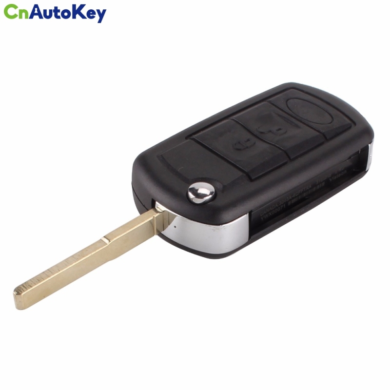 CS004009 Replacement Shell Folding Flip Remote Key Case Fob 3 Button For LAND ROVER Range Rover Sport LR3 Discovery