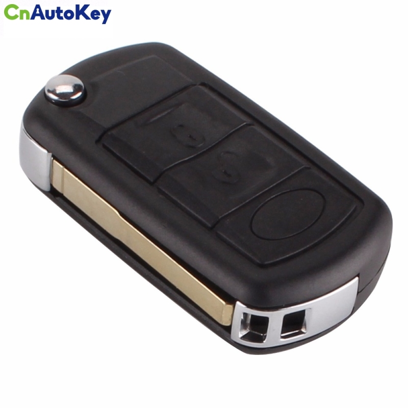 CS004009 Replacement Shell Folding Flip Remote Key Case Fob 3 Button For LAND ROVER Range Rover Sport LR3 Discovery