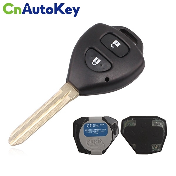 CN007013 Toyota 2 button Remote Key (Tokai) 433MHz,4D-67 chip inside MDL B41TA