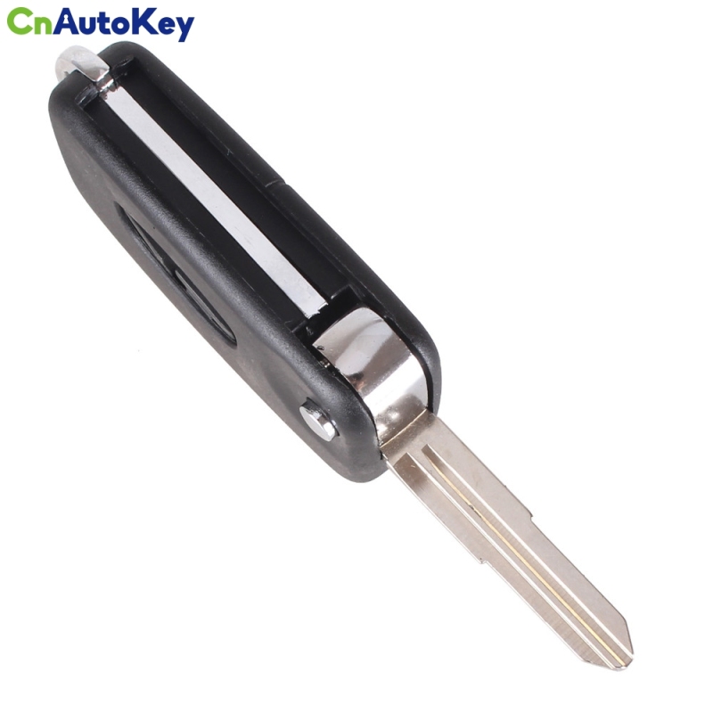 CS011008 Modified Flip Folding Remote Key Shell Case For Mitsubishi Grandis Outlander With Uncut Blank Blade 2 Buttons