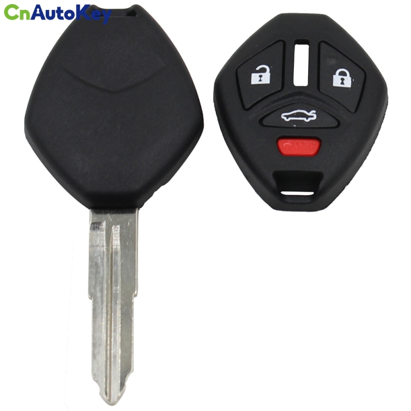 CS011007 3 2+1 Buttons Remote Key Shell Case Fob For Mitsubishi Endeavor Outlander 2016