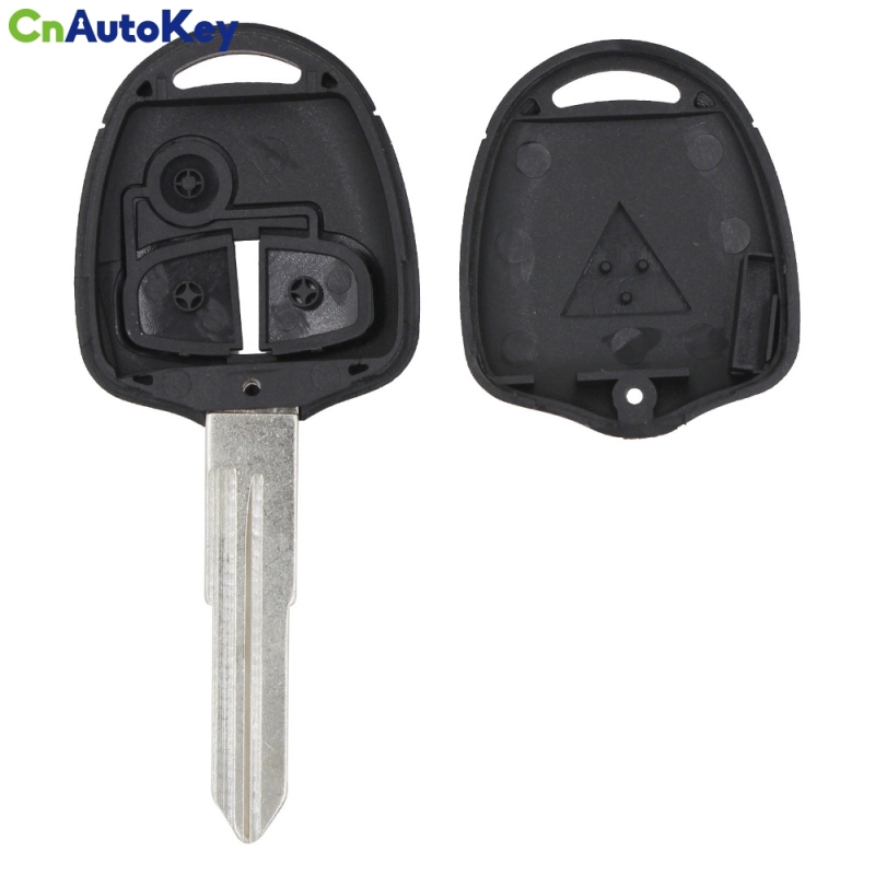 CS011012 Replacement 3 Buttons Car Key Remote Case Fob Cover Shell Blank on Right Blade For Mitsubishi with MIT8 blade Pajero