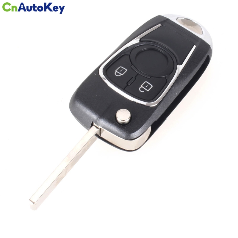 CS014001 2 Buttons Modified Flip Folding Remote car Key Shell Keyless Case For Chevrolet Epica Lova Cruze For Buick HU100 Blade
