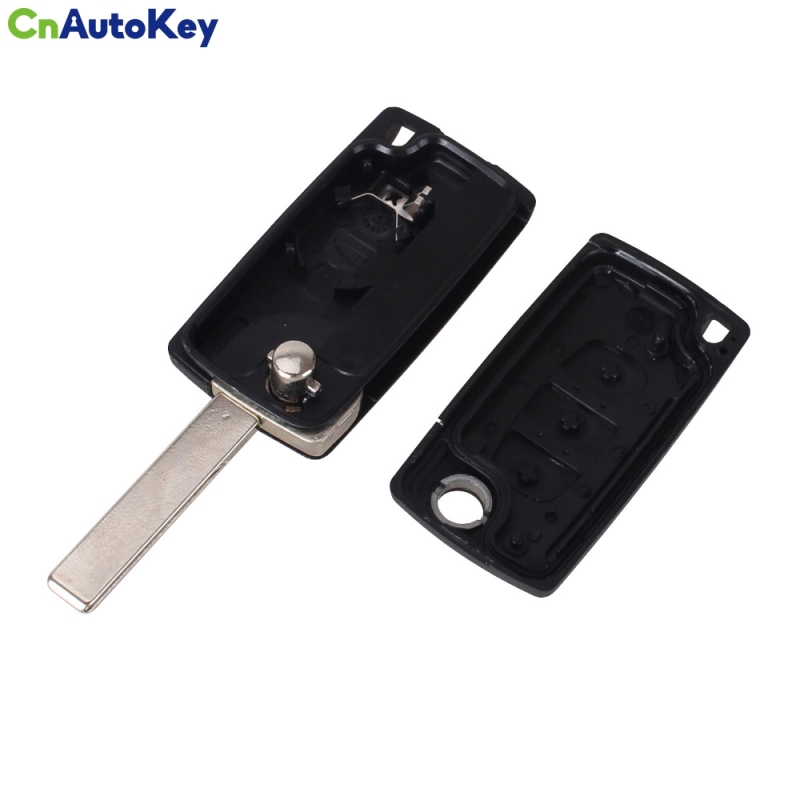 CS016021 3 Button Remote Flip Folding Key Shell Case Fob For CITROEN C2 C3 C4 C5 C6 PICASSO CE0536 HU83