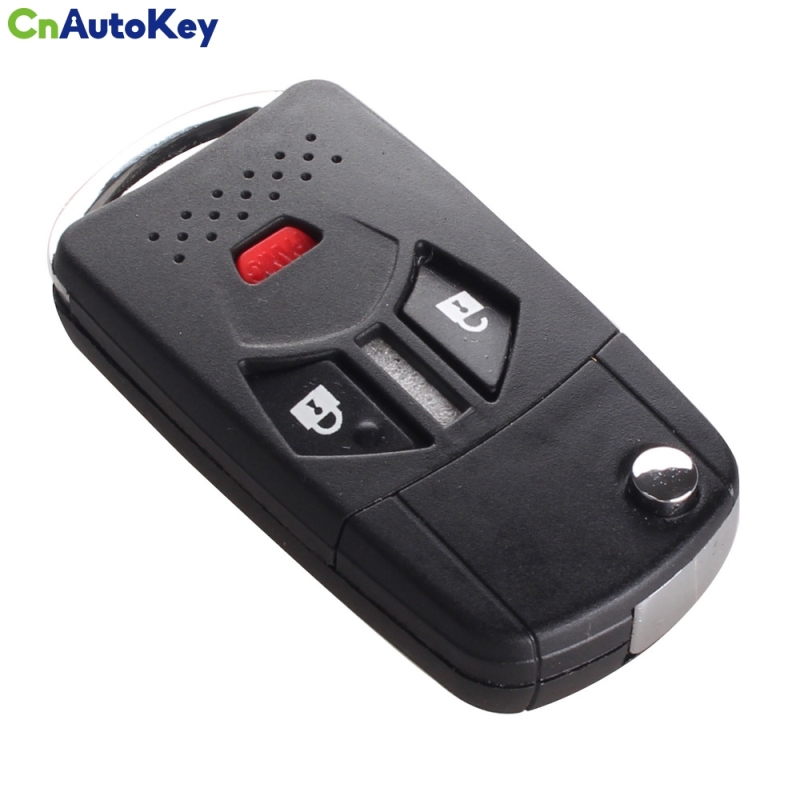 CS011009 Modified 3 2+1 Buttons Remote Flip Folding Key Shell Case Fob For Mitsubishi Endeavor 2007-2011 New